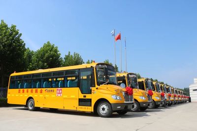 批量!中通专用校车交付西北最大校车运营公司