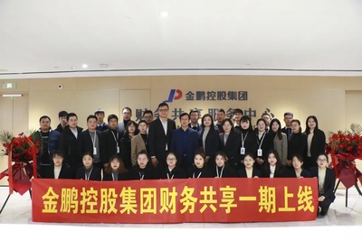 数智转型启新程，金鹏控股集团财务共享一期成功上线